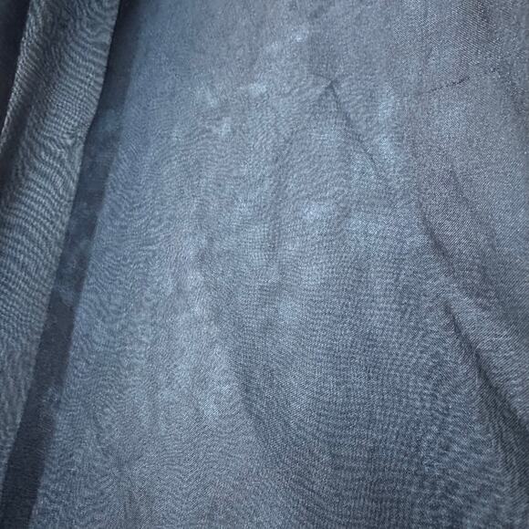 Vintage 1980s Beaded Silk Evening Dress and Organza Coat Outfit Size XXL Black - Picture 15 of 16